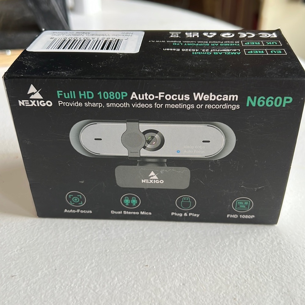 NEXIGO N660P Webcam